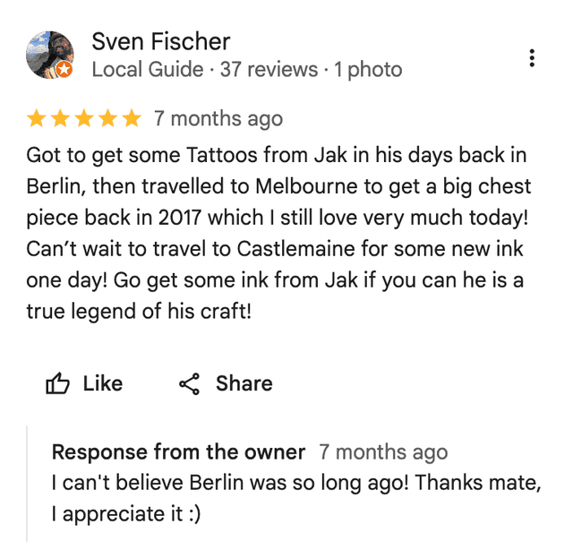 Google review 8